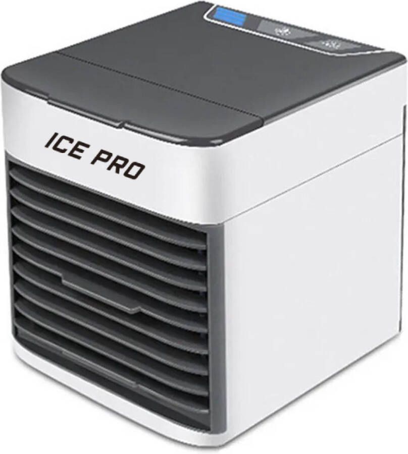 ICE PRO Portable Luchtkoeler Mobiele Aircooler Lucht koeler Ventilator 3 snelheden Koelen Mini airco
