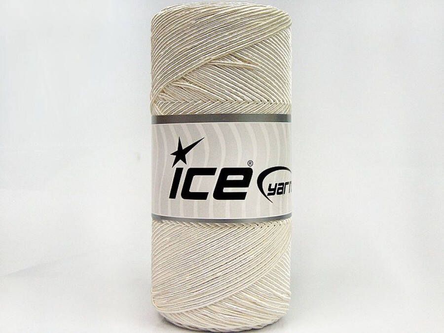 Ice yarns SHINY COTTON-67065-ECRU- -HAKEN EN BREIEN