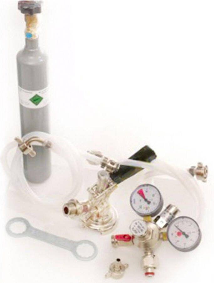 Ich-zapfe Accessoirepakket Pygmy met type A fustkoppeling en 0 5 kg CO2 fles