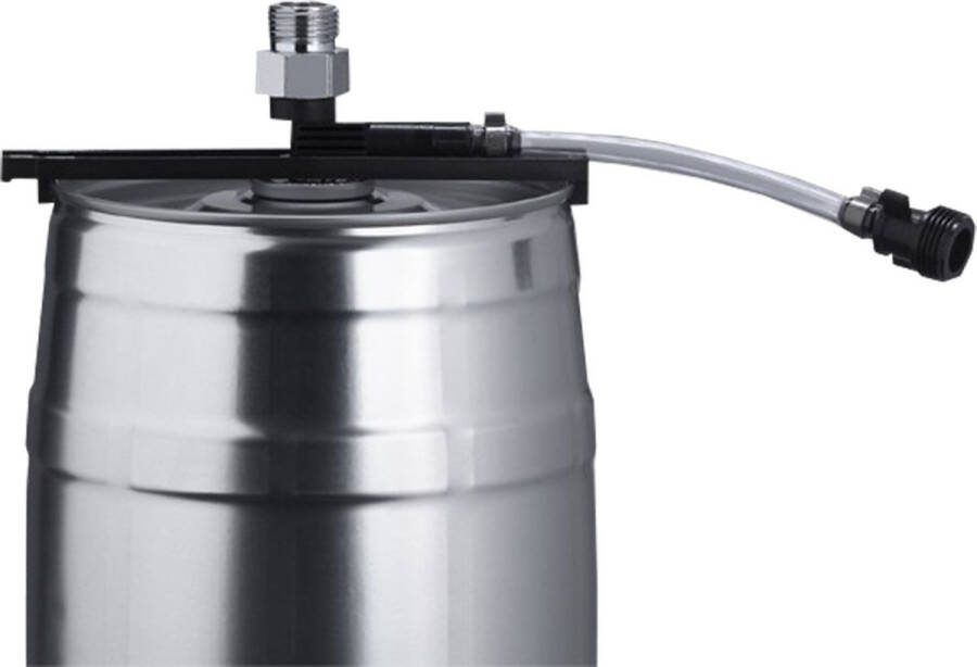 Ich-zapfe Adapter voor het aansluiten van 5 literfusten op normale Biertap- Flexi Tap 3 4 CO2-aansluiting