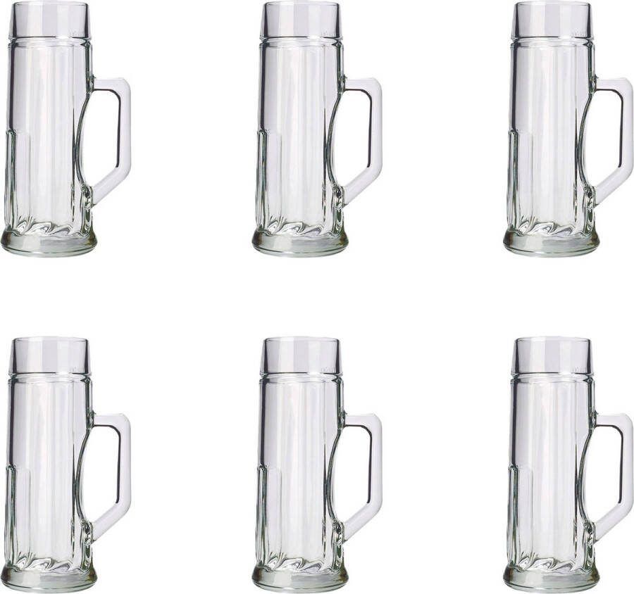 Ich-zapfe Bierglazen Bierpullen Premium 0 3 liter Set van 6