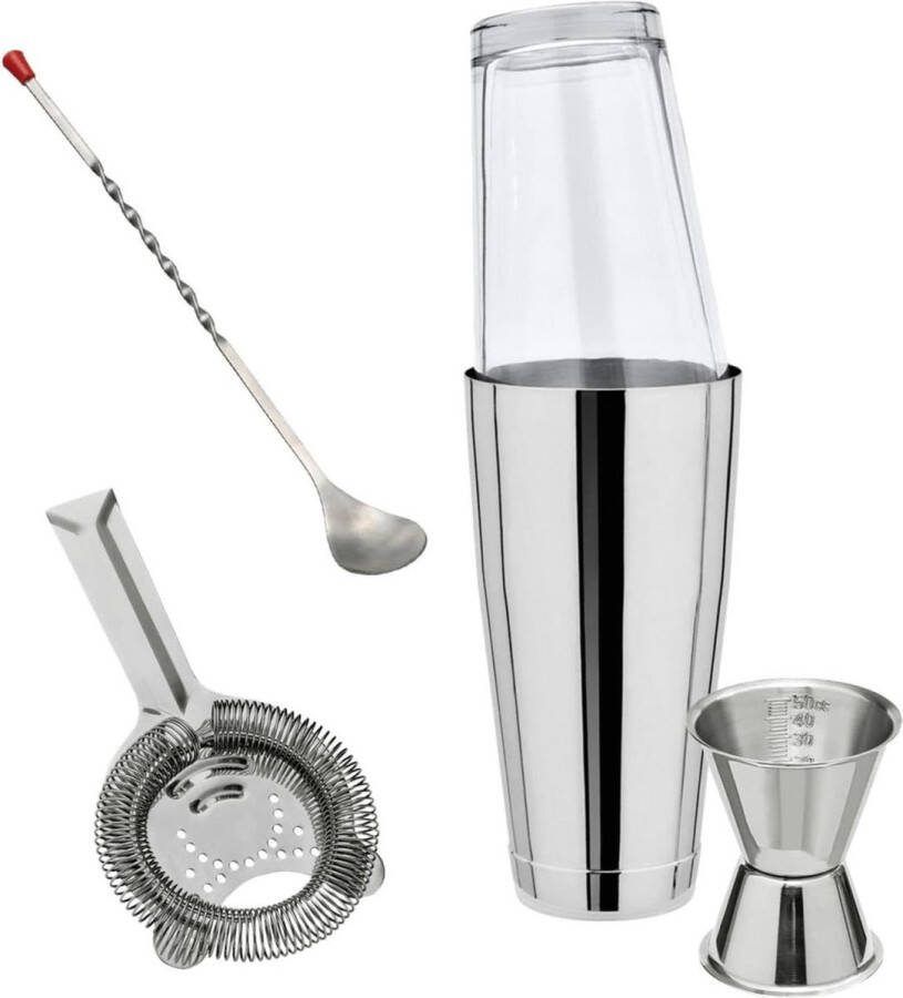 Ich-zapfe Cocktailset Boston Shaker met origineel mengglas