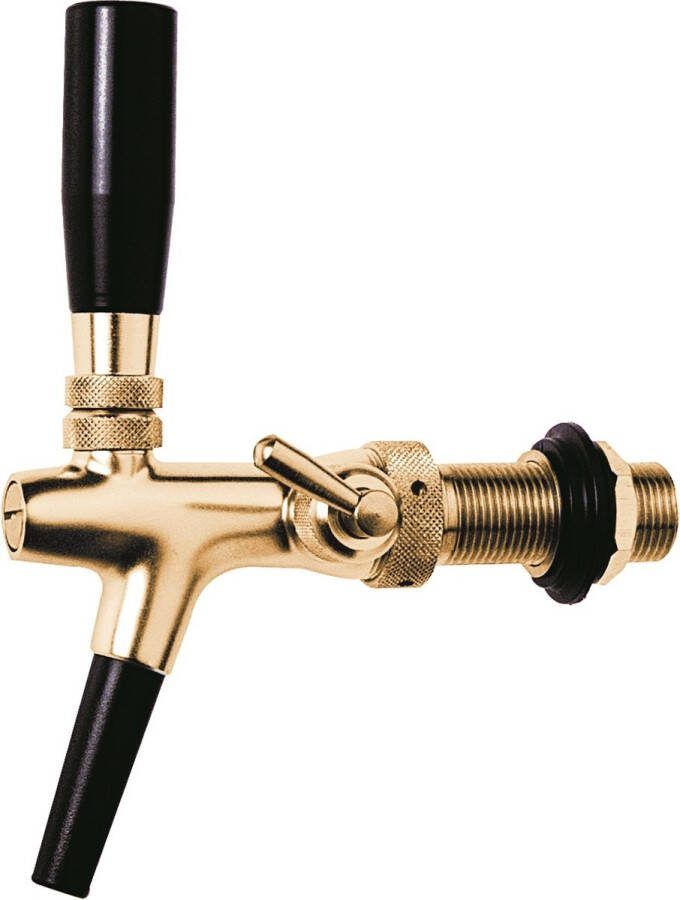 Ich-zapfe Compensator biertap tapkraan verguld