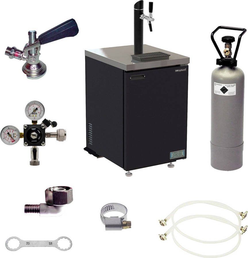 Ich-zapfe Complete set biertap (bierbaar) incl. tapzuil en compensatorkraan Type A
