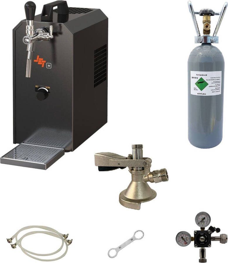 Ich-zapfe Complete Set Biertap JET 30 1-kraans droogkoeler 35 liter uur Thuistap Bierkoeler Type A