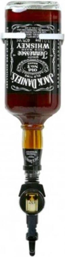 Ich-zapfe Drankdispenser SPIRIT MASTER Bar Professional Maatschenker Non-drip schenker 2 cl voor flessen van 3 liter incl. wandhouder Jack Daniels