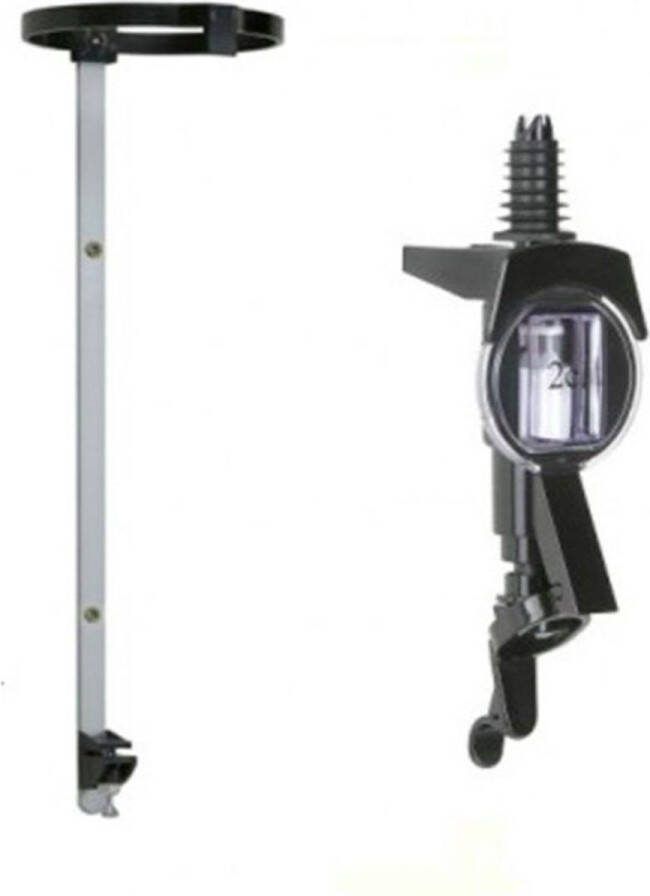 Ich-zapfe Drankdispenser SPIRIT MASTER voor 3 liter flessen Non-drip schenker 2 cl Muurdispenser Bar Professional Maatschenker incl. wandhouder