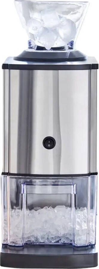 Ich-zapfe IJsvergruizer IJsbreker IJscrusher Ice Crusher RVS elektrisch voor cocktails en buffetten