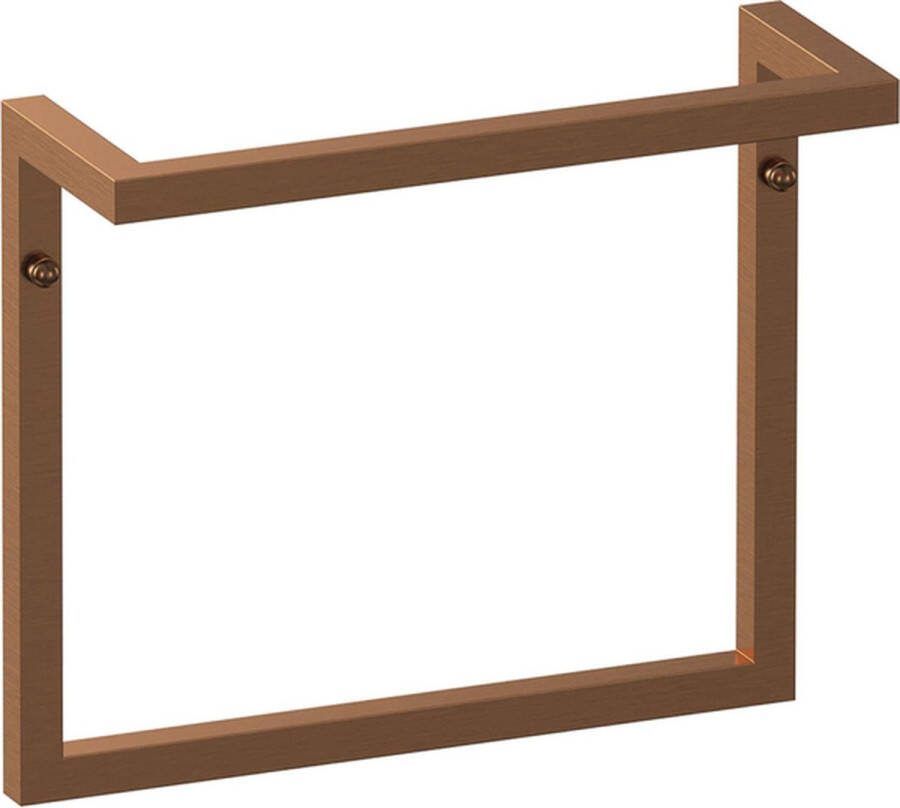 IChoice Handdoekrek 35x30x12cm Koper Geborsteld