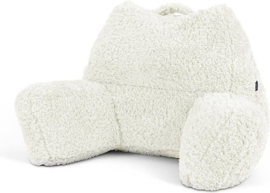 Icon Teddy Knuffelkussen Crème Zitzak Leeskussens Slaapkamer Kussen voor Bed