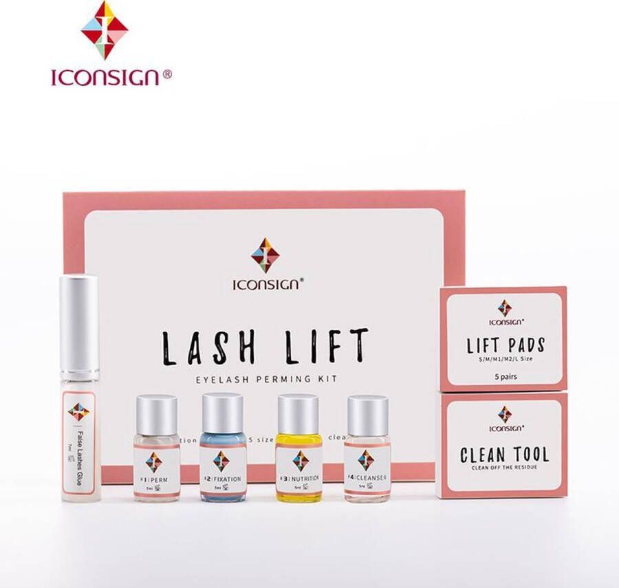 Iconsign Wimperserum Professionele Wimperlifting Set Lash Lift Lash Kit