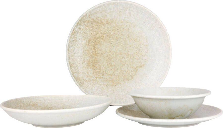 ID Fine serviesset (Medium) Mellow 24 delig 6 persoons Porselein