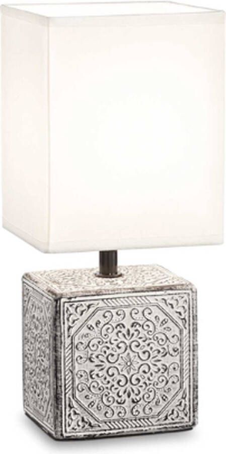 Ideal Lux Kali' Tafellamp Modern H:29.5cm E14 Voor Binnen Metaal Tafellampen Bureaulamp Bureaulampen Slaapkamer Woonkamer Eetkamer