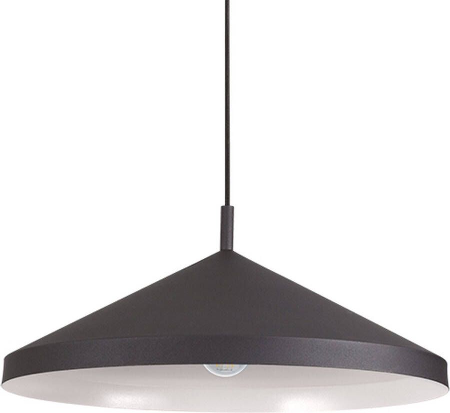 Ideal Lux Lampenbaas Yurta Moderne Hanglamp Zwart 1 Lichtpunt E27 Fitting 60w (kopie)