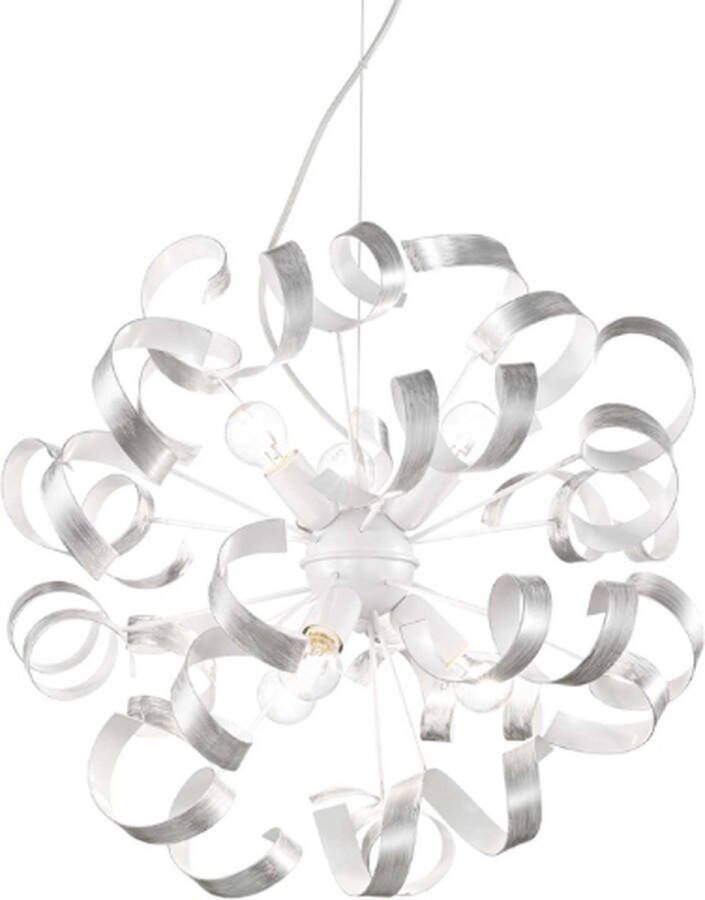 Ideal Lux Vortex Hanglamp Hotel Chique Interieur Chic H:200cm E14 Voor Binnen Metaal Hanglampen Woonkamer Slaapkamer Eetkamer