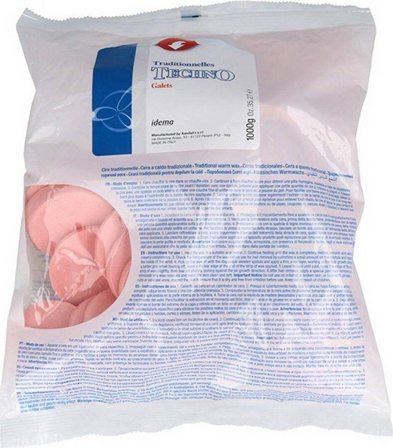 Xanitalia Ontharingswax Lichaam Idema Voor schijven cd's Roze (1 Kg)