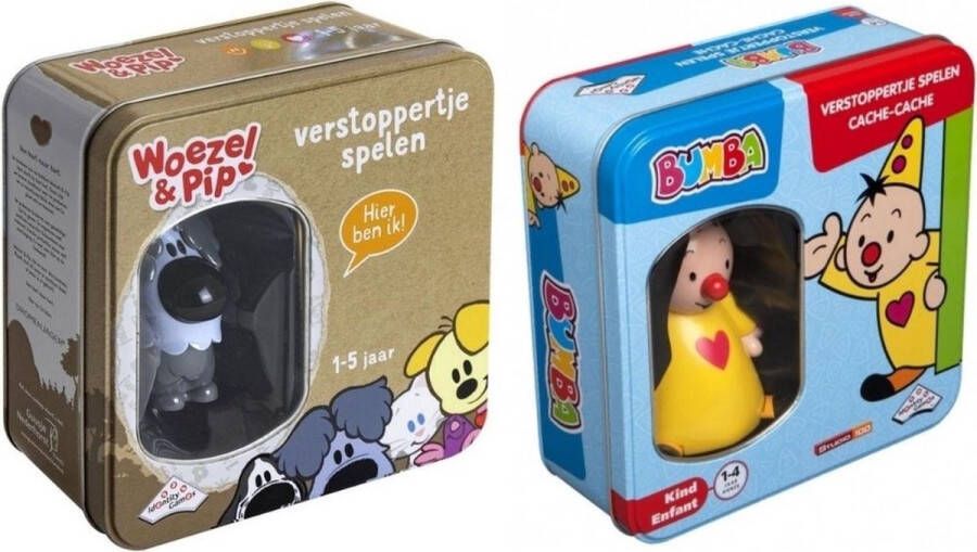 Identity Games Babyset 1-4 jaar Kinderspel Verstoppertje Spelen Bumba & Woezel en Pip