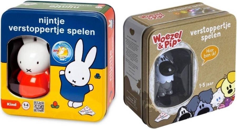 Identity Games Babyset 1-4 jaar Kinderspel Verstoppertje Spelen Nijntje & Woezel en Pip