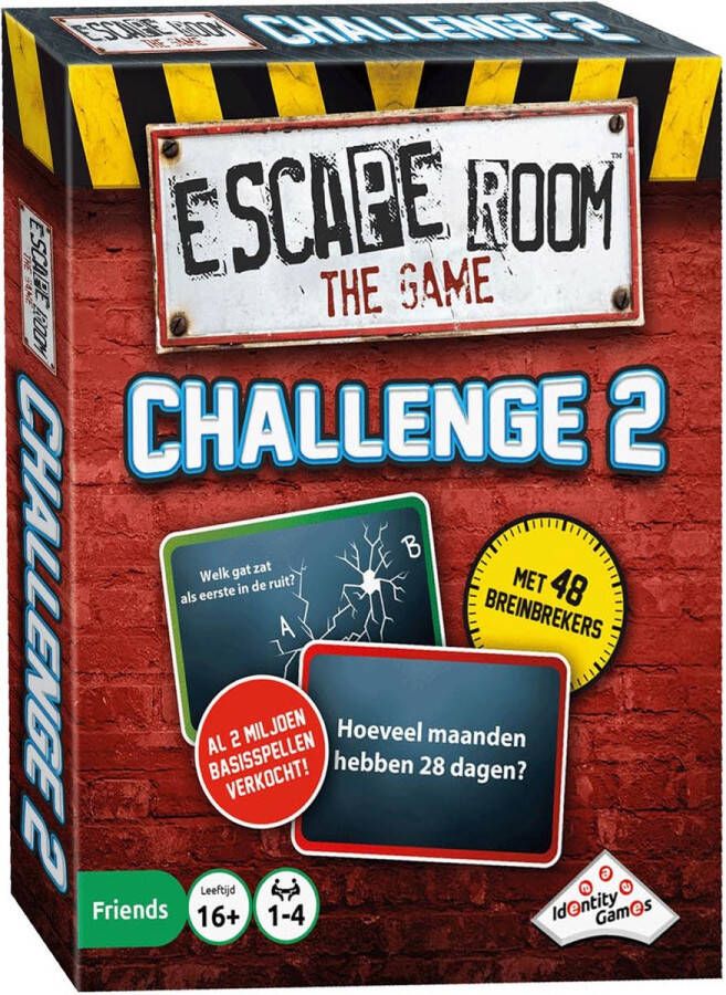 Identity Games Escape Room The Game Challenge 2 kaartspel