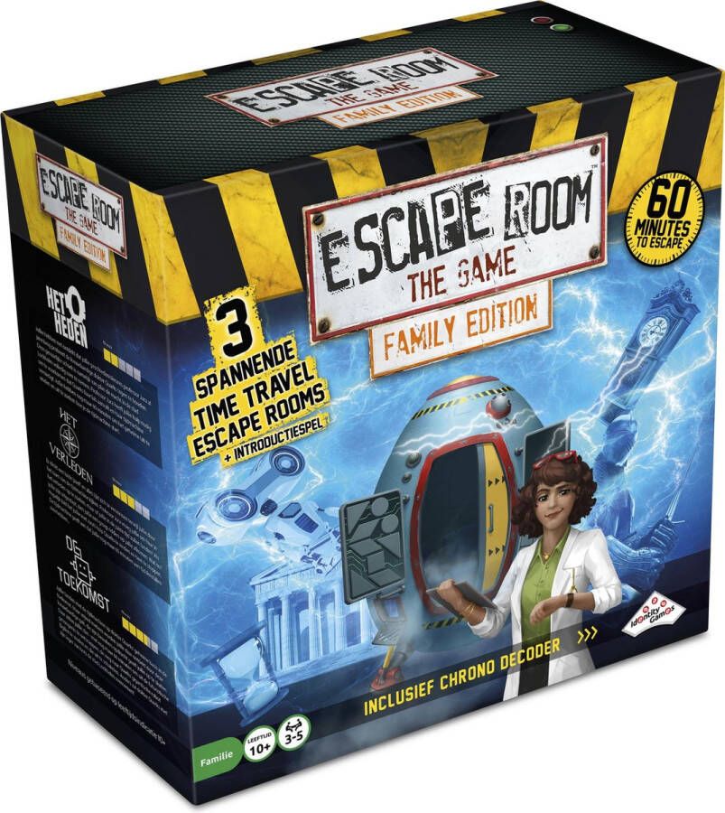 Identity Games Escape Room The Game Time Travel Familie Editie Breinbreker