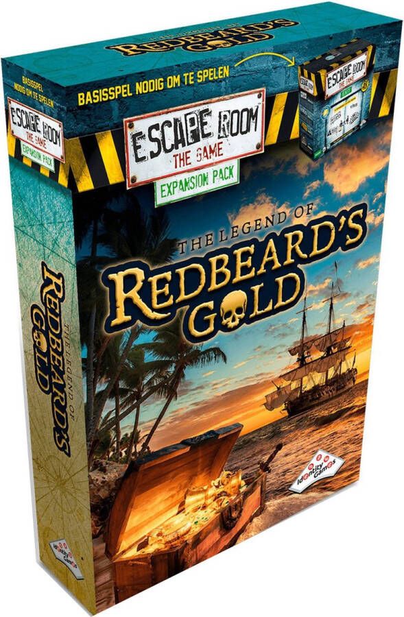Identity Games Escape Room The Game uitbreidingsset The Legend of Redbeard's Gold