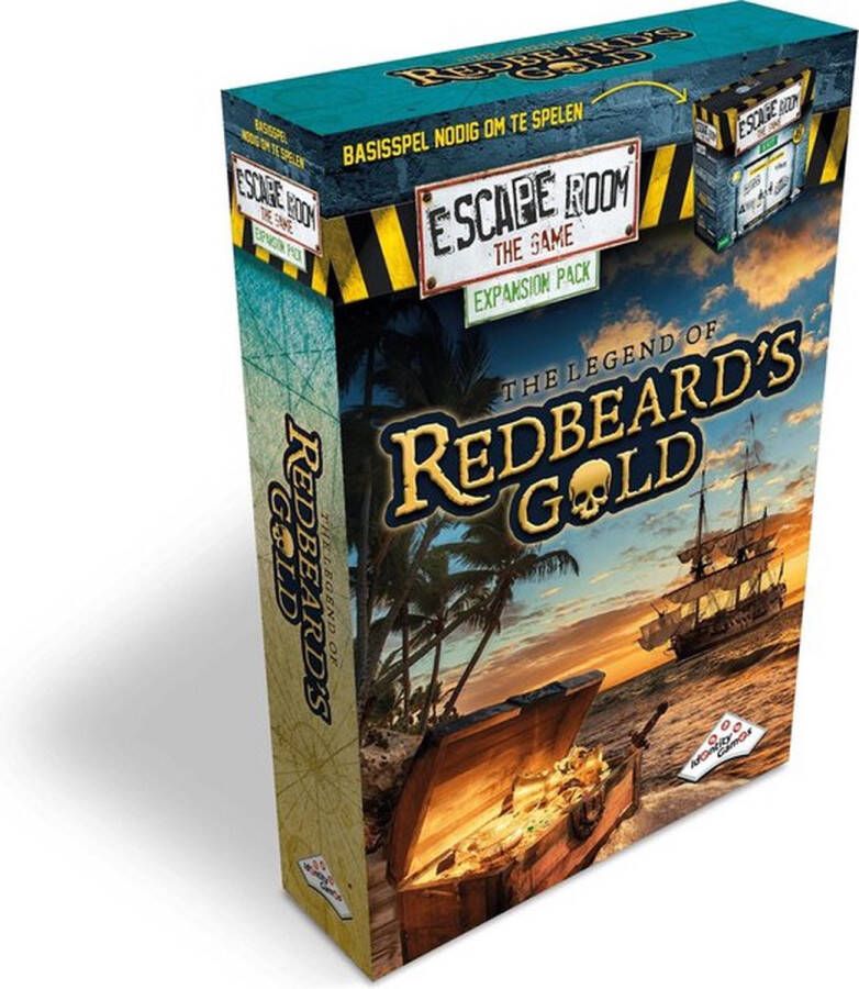 Identity Games Escape Room The Game uitbreidingsset The Legend of Redbeard's Gold