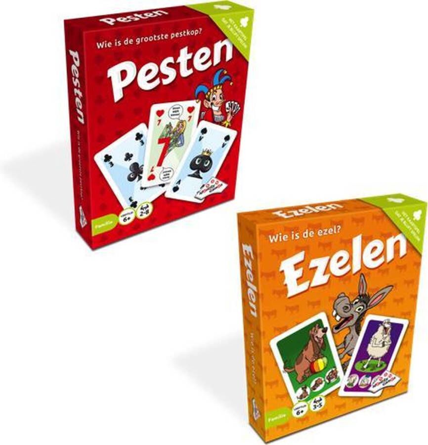 Identity Games Ezelen en Pesten kaartspel kaartspelen