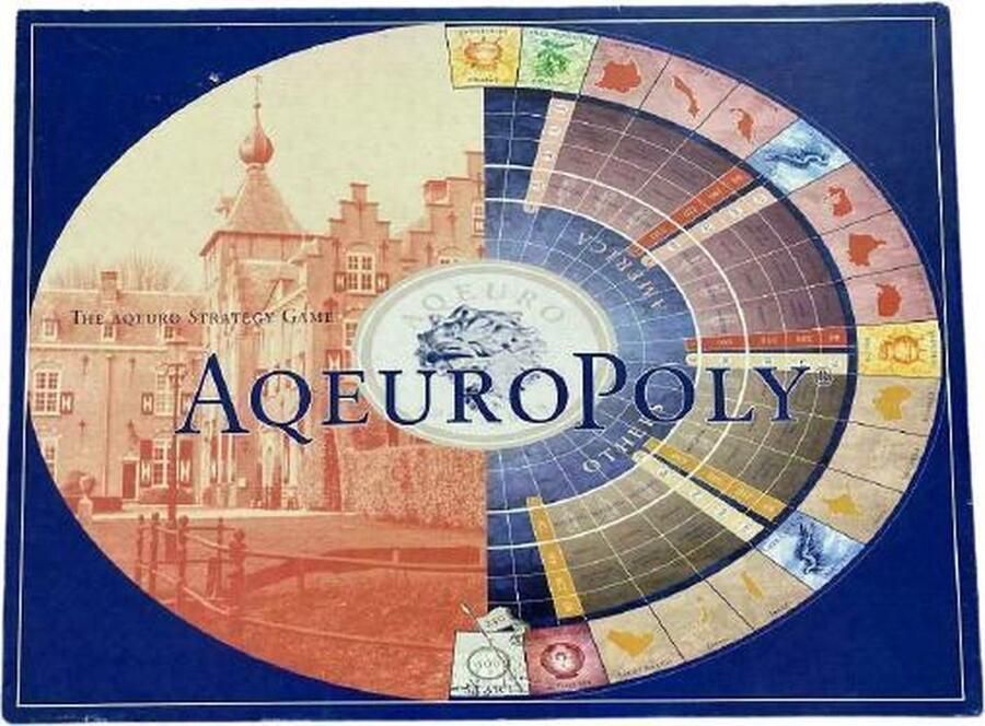 Identity Games Bordspel Aqeuropoly voor 2-4 spelers