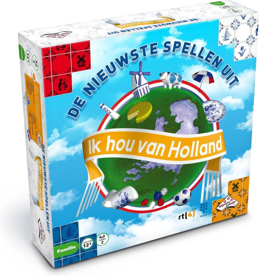 Identity Games Ik Hou van Holland Bordspel