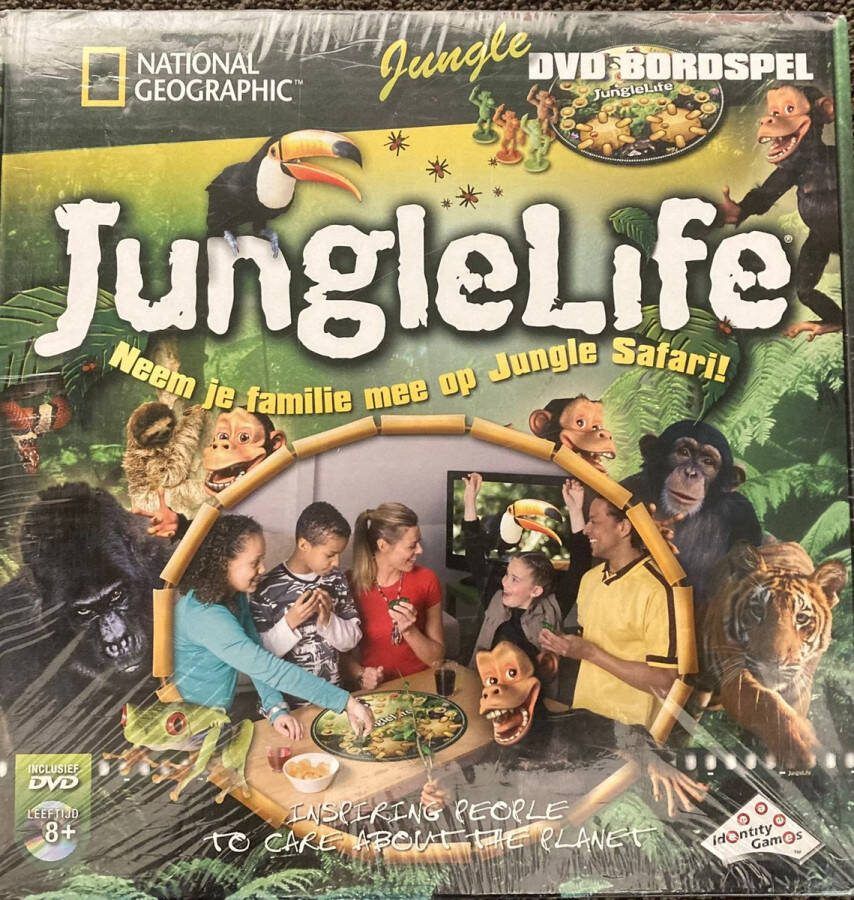 Identity Games junglelife het bordspel