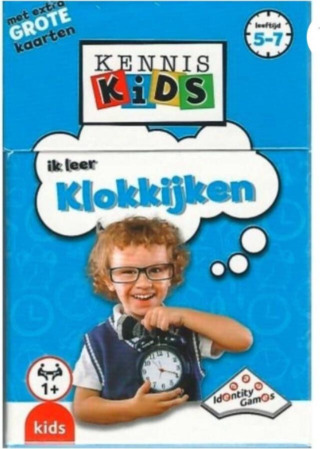 Identity Games Kennis Kids Ik Leer Klokkijken