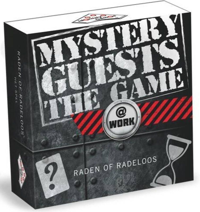 Identity Games Mystery Guests The Game Wie ben ik spel gezelschapspel voor volwassenen gezelschapsspel