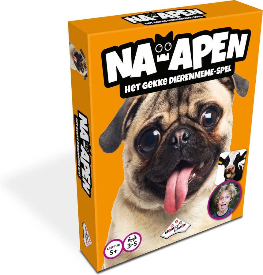 Identity Games Na-Apen gekke-dieren-meme spel