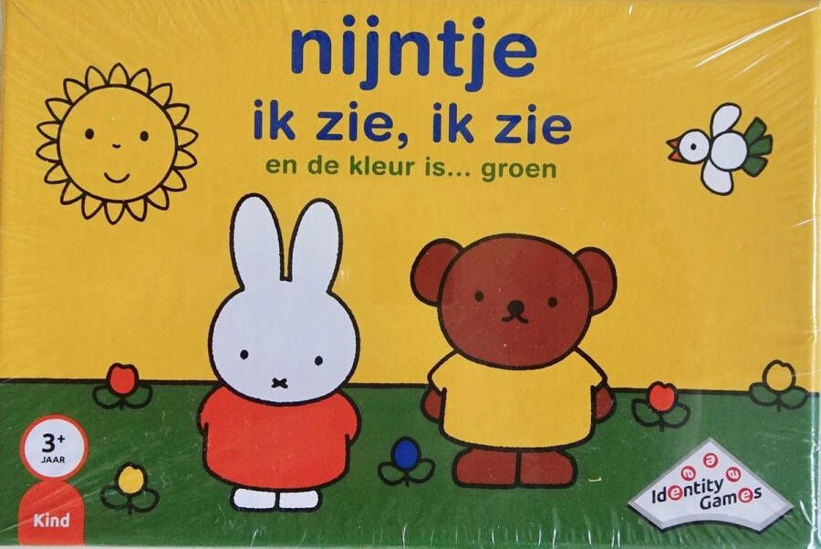 Identity Games Nijntje ik zie ik zie en de kleur is... groen