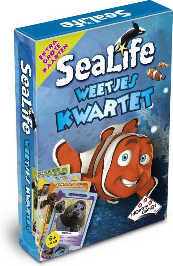 Identity Games Sealife Weetjeskwartet special edition