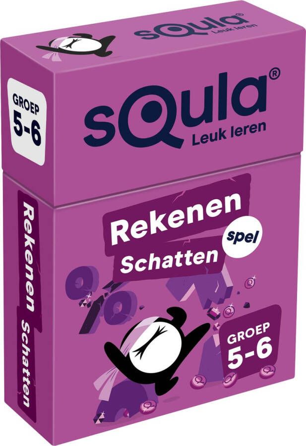 Identity Games Squla Rekenen Schatten groep 5 & 6 educatief kaartspel