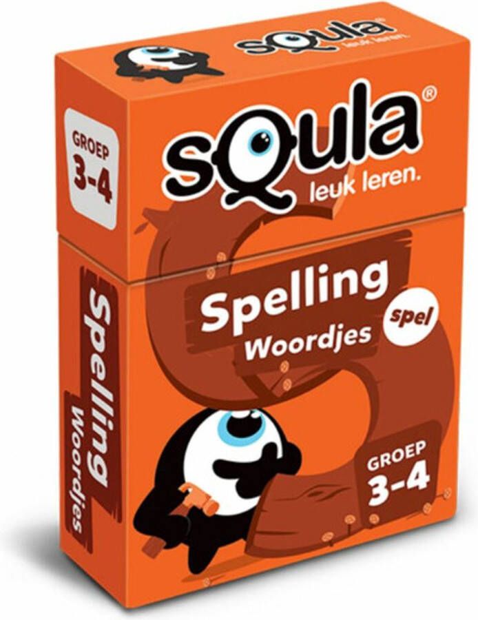 Identity Games sQula Spelling Woordjes Groep 3-4 Educatief Kaartspel
