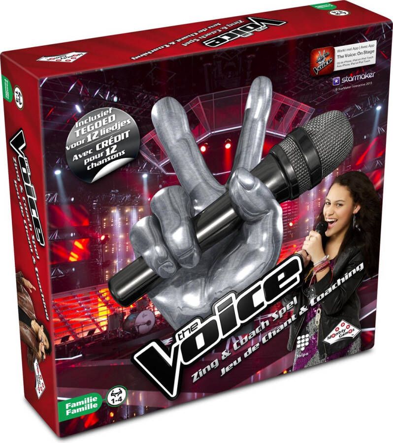 Identity Games The Voice Zing & Coach spel Belgie