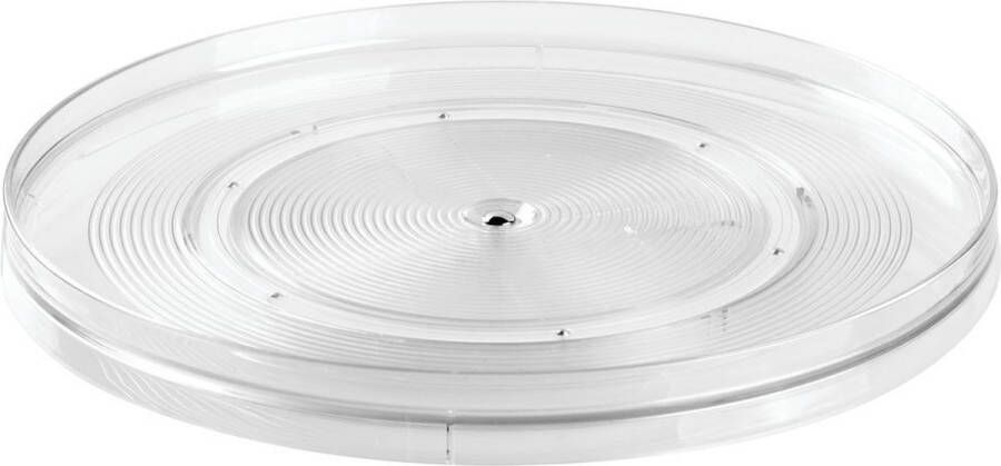 IDesign Lazy Susan Draaiplateau 36.8 cm Kunststof Transparant Linus