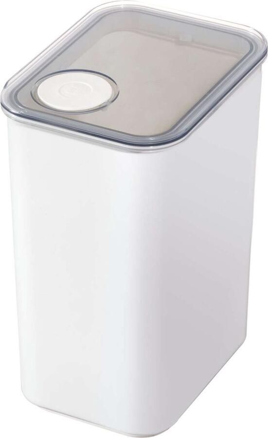 IDesign Crisp Voorraadpot Large Gerecycled Polypropyleen Wit