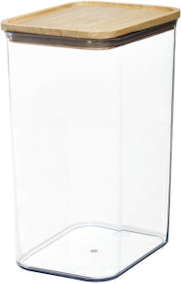 IDesign Ro Pansino Voorraadpot Transparant 3 1 liter