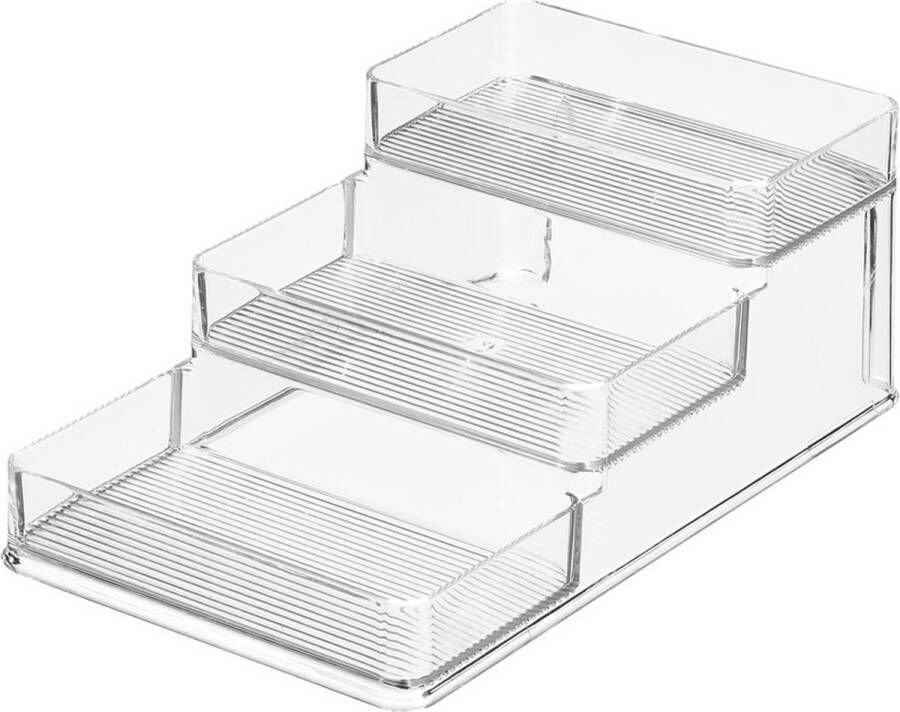 IDesign Kruiden Organizer 15.2 x 26.2 x 10.2 cm Kunststof Transparant Linus