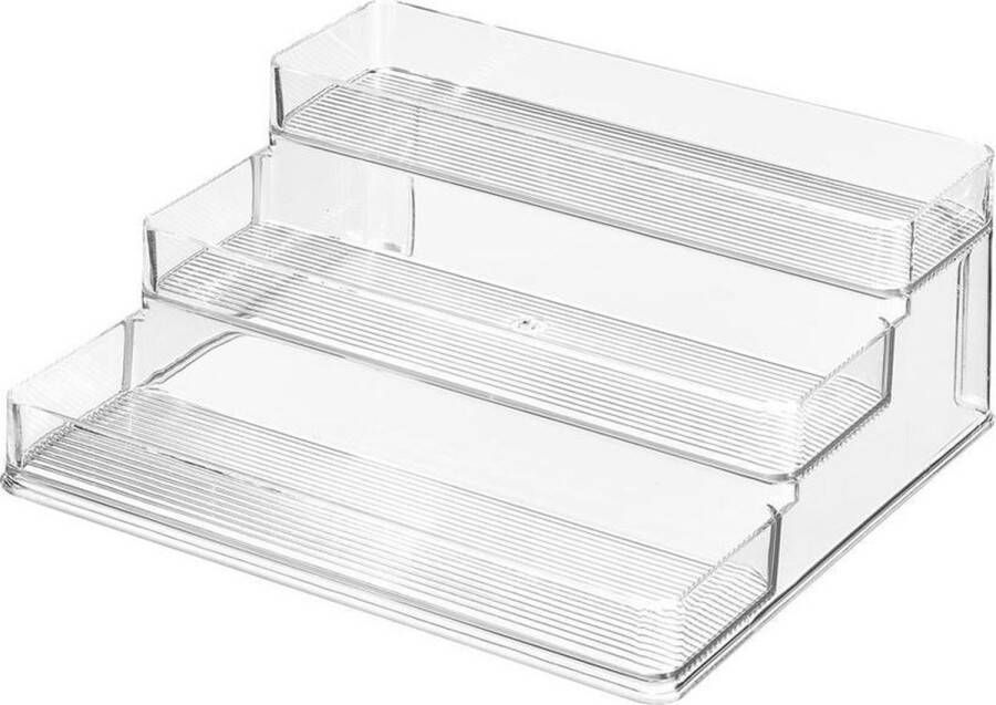 IDesign Kruiden Organizer 25.4 x 23.4 x 10.2 cm Kunststof Transparant Linus