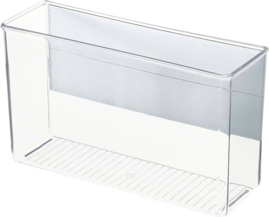 IDesign Opberbox Large Magnetisch Gerecycled Kunststof Transparant