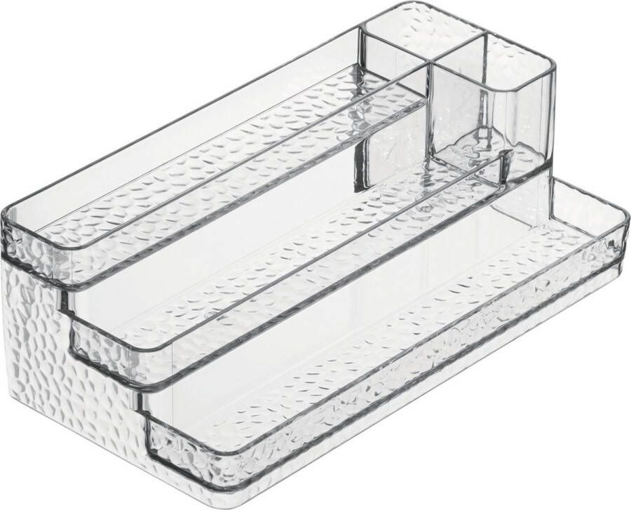 IDesign Rain Organiser voor Nagellak Kunststof Transparant