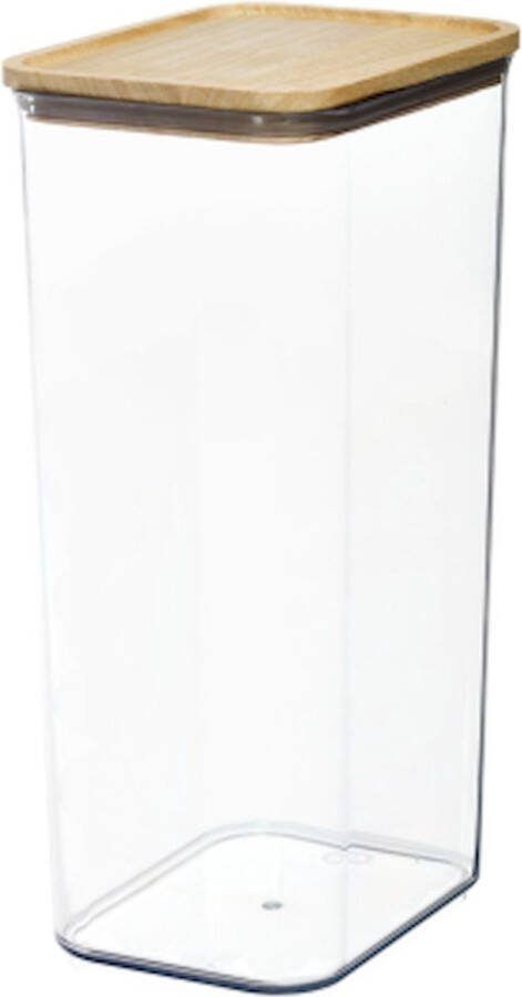 IDesign Ro Pansino Voorraadpot Transparant 4 3 liter