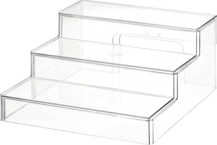 IDesign Keukenkast Organizer Uitschuifbaar 26 x 29.2 x 12.7 cm Kunststof The Home Edit