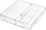 IDesign Lade Organizer Uitschuifbaar 25.4 x 26.7 x 5.7 cm Kunststof The Home Edit - Thumbnail 1