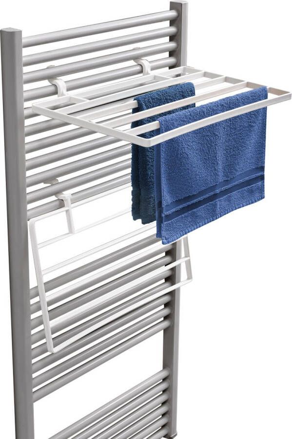 IFC Papillon Droogrek Handdoekrek voor Design Radiator 51x32 CM Wit