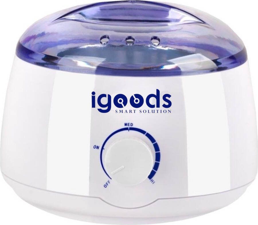 Igoods Harsontharing Ontharingstool Waxen of Harsen met de Wax Verwarmer Wit